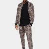Leopard Velvet Velour Track Suit 2 Leopard Velvet Velour Track Suit -Victorious 0000 ST862 BRN 1