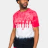 Colorblock Tie Dye Cotton Shirt