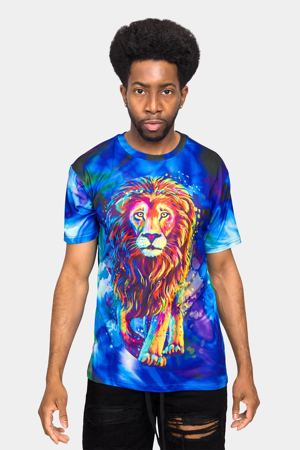 Mystic Blue Aurora T-Shirt 3 Mystic Blue Aurora T-Shirt