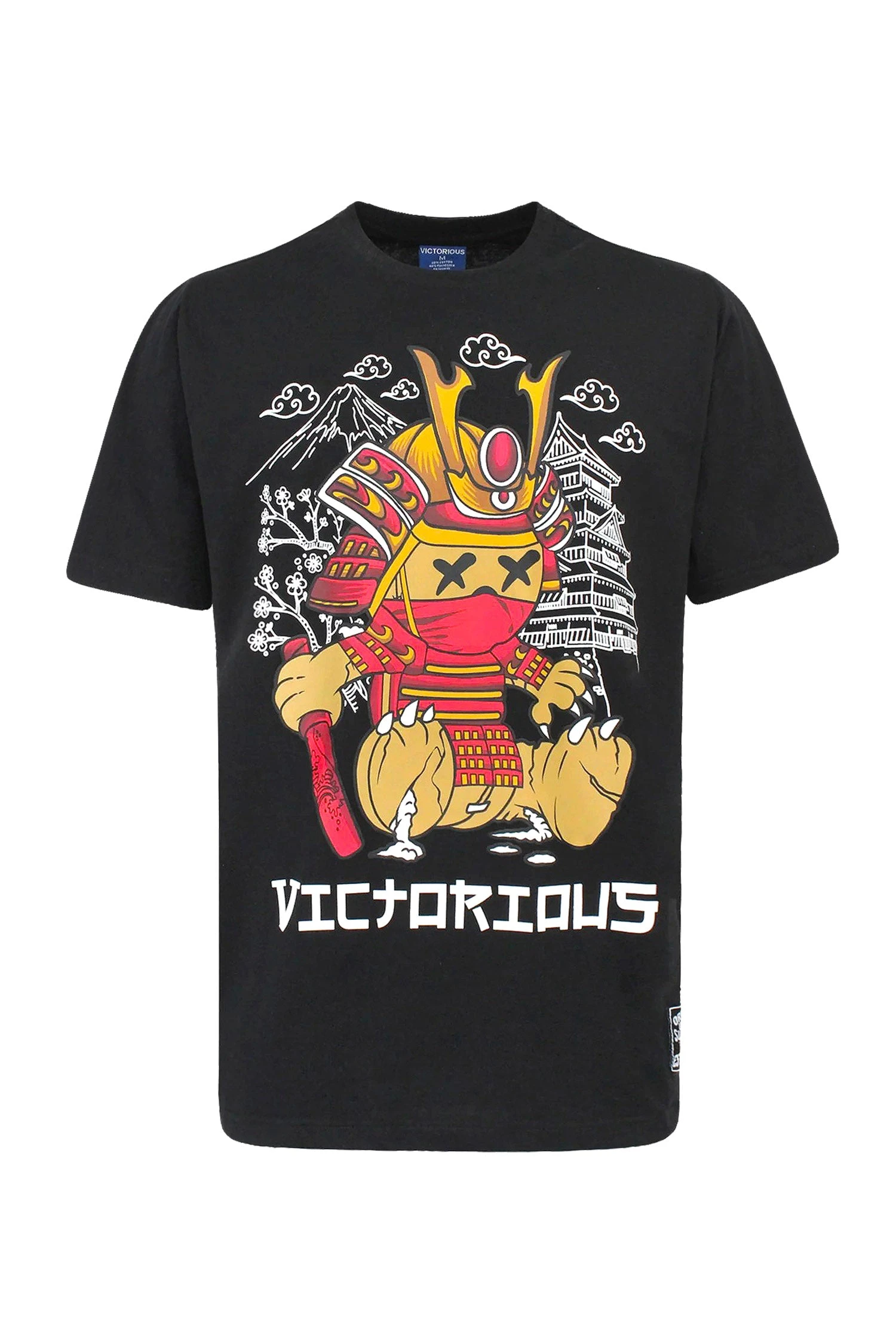 Men's Samurai Bear Graphic T-Shirt 3 Men's Samurai Bear Graphic T-Shirt