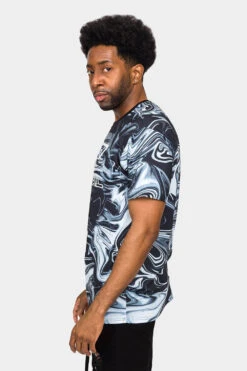 New Normal Marble T-Shirt -Victorious 0001 TS7398 BLK 2