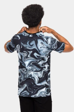 New Normal Marble T-Shirt -Victorious 0002 TS7398 BLK 3