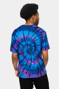 Just Ride Tie Dye T-Shirt -Victorious 0002 TS7429 BLU 3