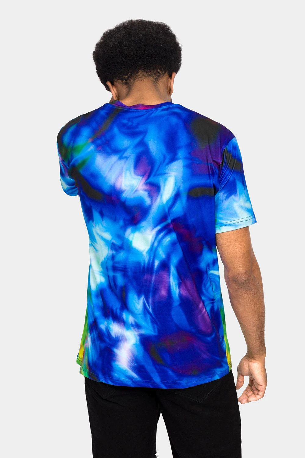 Mystic Blue Aurora T-Shirt 5 Mystic Blue Aurora T-Shirt - Image 3