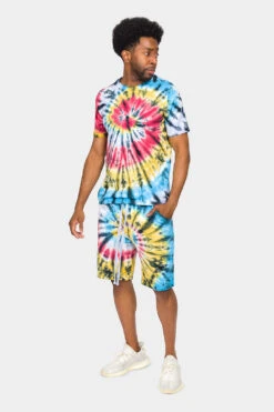 Swirl Tie Dye Cotton Shirt 11 Swirl Tie Dye Cotton Shirt -Victorious 0004 TS7417 MTI 5