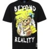 Men's Beyond Reality Patched Graphic T-Shirt -Victorious 0004 TS7515 BLACK 1