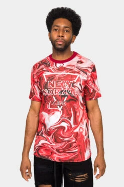 New Normal Marble T-Shirt -Victorious 0005 TS7398 BRG 1