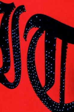 Men's Paint Splatter Faith Rhinestone Graphic T-Shirt 21 Men's Paint Splatter Faith Rhinestone Graphic T-Shirt -Victorious 0009 TS7495 RED 3