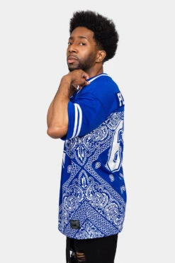 Bandana Paisley 69 Football Jersey -Victorious 0011 FJ69 RBL 2