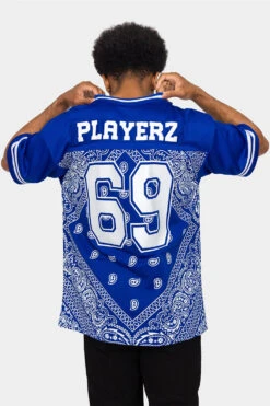 Bandana Paisley 69 Football Jersey -Victorious 0012 FJ69 RBL 3