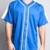 Men's Two Tone Baseball Jersey 1 Men's Two Tone Baseball Jersey -Victorious BJ38 RBW 1