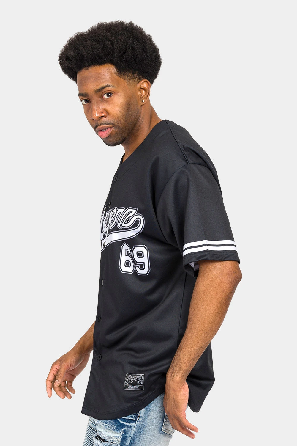 Playerz 69 Baseball Jersey 4 Playerz 69 Baseball Jersey - Image 2