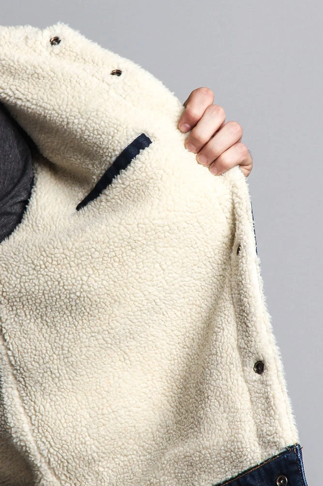 Faux Shearling Denim Jacket 8 Faux Shearling Denim Jacket - Image 6