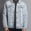Scribbled Denim Jacket -Victorious DK107 LTI 1