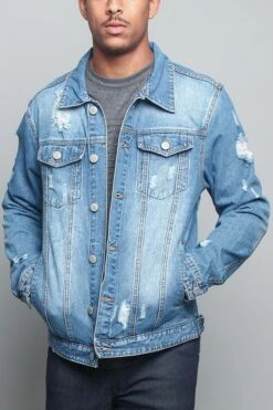 Savage Tiger Denim Jacket 16 Savage Tiger Denim Jacket -Victorious DK133 IND 1