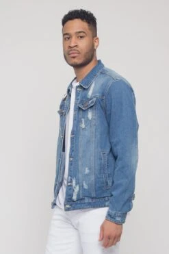 Colorful Painted Tiger Denim Jacket -Victorious DK165 IND 2