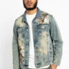 Global Map Denim Jacket -Victorious DK168 DSR 1
