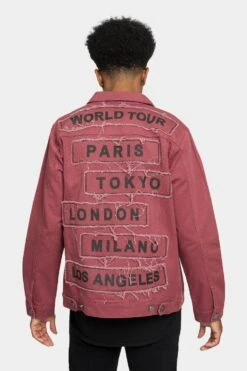 World Tour Colored Denim Jacket -Victorious DK192 BRK 3