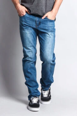 Premium Denim Skinny Fit Jeans (Classic Blue) 11 Premium Denim Skinny Fit Jeans (Classic Blue) -Victorious DL1004 CLS 5 5308edb6 2a90 43c2 9667 49848d9588f6