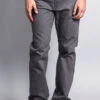 Men's Straight Fit Colored Denim Jeans (Charcoal) -Victorious DL105 CHC 1