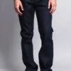 Men's Straight Fit Raw Denim Jeans (Raw Indigo) -Victorious DL105 RIN 1