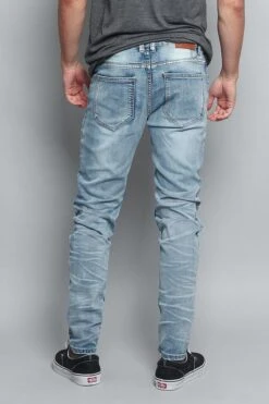 Studded Biker Denim Jeans 19 Studded Biker Denim Jeans -Victorious DL1173 IND 3
