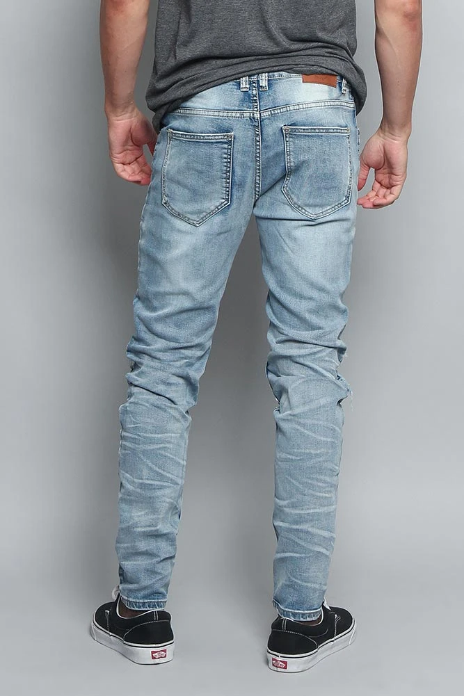 Studded Biker Denim Jeans 10 Studded Biker Denim Jeans - Image 8