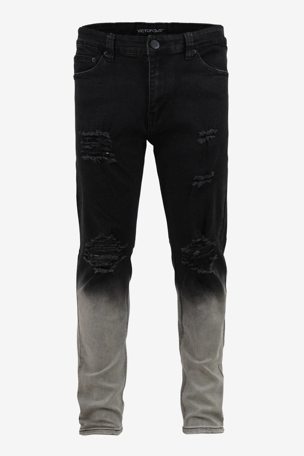 Distressed Dip Dyed Denim Jeans 8 Distressed Dip Dyed Denim Jeans - Image 6