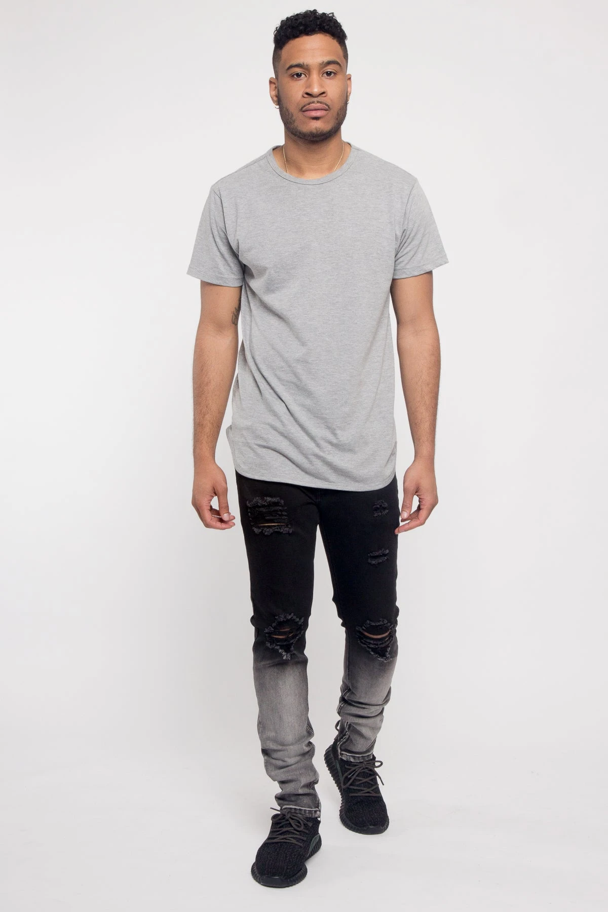 Distressed Dip Dyed Denim Jeans 7 Distressed Dip Dyed Denim Jeans - Image 5