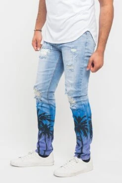 Distressed Airbrushed City Jeans 16 Distressed Airbrushed City Jeans -Victorious DL1277 DAY 2
