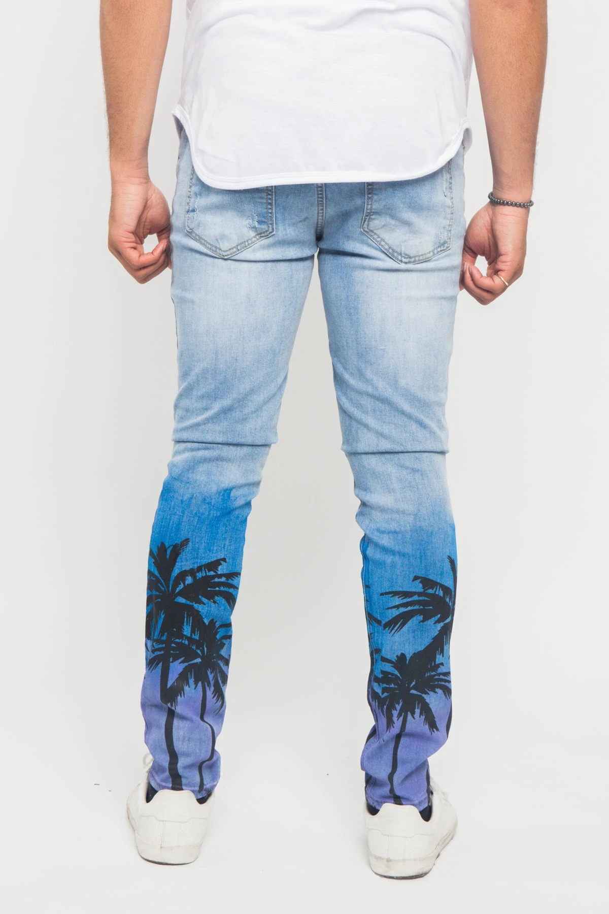 Distressed Airbrushed City Jeans 6 Distressed Airbrushed City Jeans - Image 4