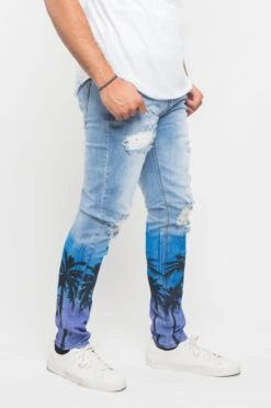 Distressed Airbrushed City Jeans 18 Distressed Airbrushed City Jeans -Victorious DL1277 DAY 4