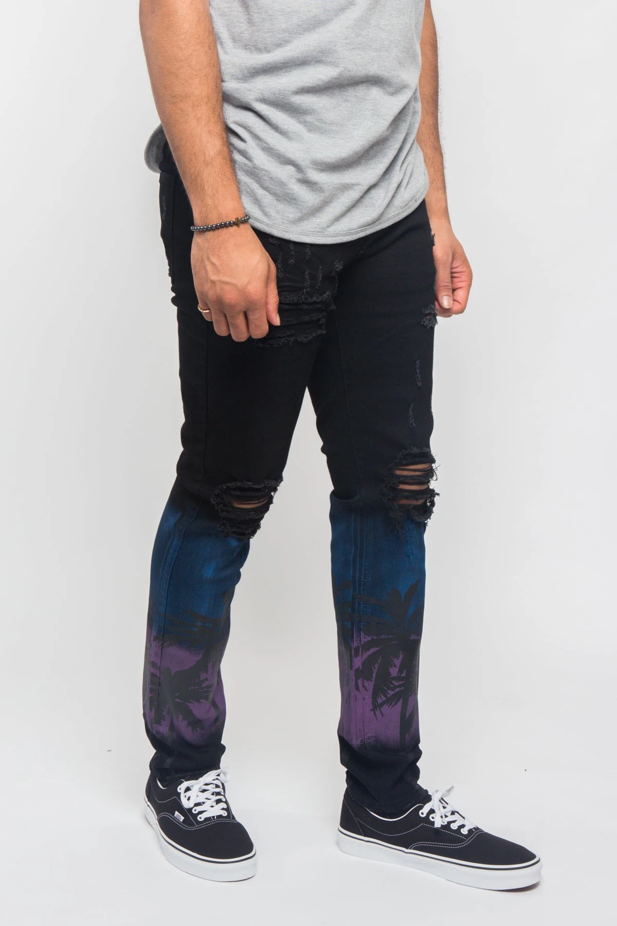 Distressed Airbrushed City Jeans 12 Distressed Airbrushed City Jeans - Image 10