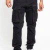 Big Pocket Cargo Pants -Victorious DL1291 BLK 1
