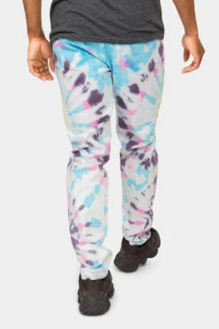Spider Tie Dye Denim Jeans -Victorious DL1364 BUS 3
