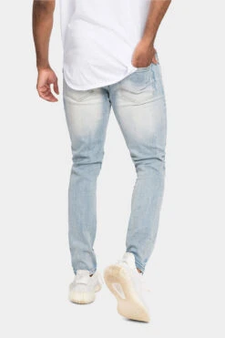 Distressed Patched Super Skinny Jeans -Victorious DL1365 LTI 3
