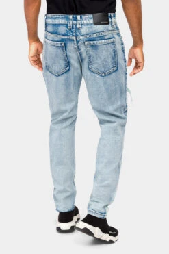 Faded Rip And Repair Denim Jeans 9 Faded Rip And Repair Denim Jeans -Victorious DL1370 IND 3