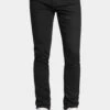 Men's Essential Skinny Fit Colored Jeans (Black) -Victorious DL937 BLK 1