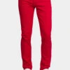 Men's Essential Skinny Fit Colored Jeans (Red) 2 Men's Essential Skinny Fit Colored Jeans (Red) -Victorious DL937 RED 1