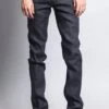Men's Skinny Fit Raw Denim Jeans (Charcoal) -Victorious DL938 CHC 1