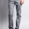 Men's Slim Fit Raw Denim Jeans (Grey) -Victorious DL980 GRY 1