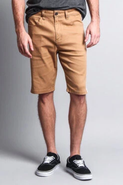 Men's Shorts With Accent Band -Victorious DS2030 WHE 1
