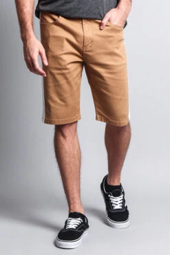 Men's Shorts With Accent Band -Victorious DS2030 WHE 5