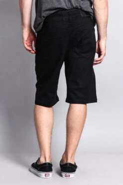 Patch Twill Shorts -Victorious DS763 BLK 3