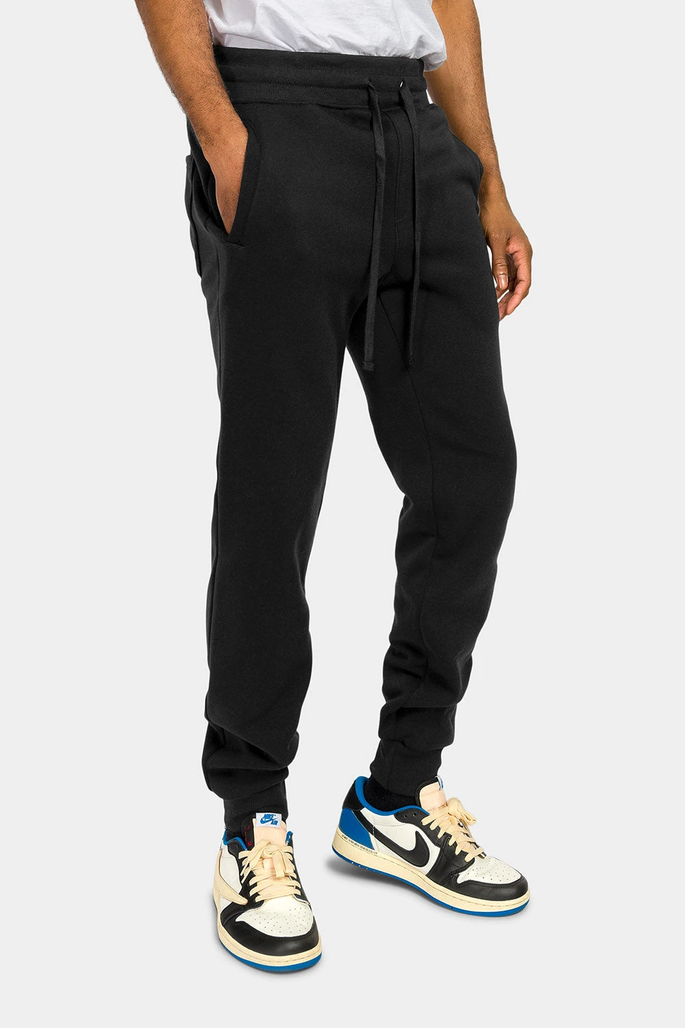 Essential Slim Fit Fleece Sweatpants 7 Essential Slim Fit Fleece Sweatpants - Image 5