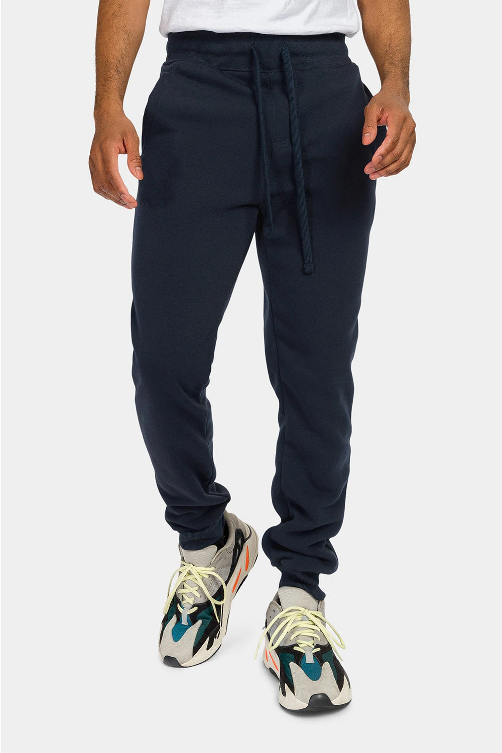 Essential Slim Fit Fleece Sweatpants 18 Essential Slim Fit Fleece Sweatpants - Image 16