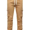 Bungee Scrunched Cargo Joggers -Victorious JG807 WHE 1