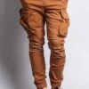 Big Cargo Jogger Pants With Distressed Knee 2 Big Cargo Jogger Pants With Distressed Knee -Victorious JG896 DKW 1