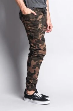 Men's Joggers With Side Hip Pockets -Victorious JG899 CAM 4