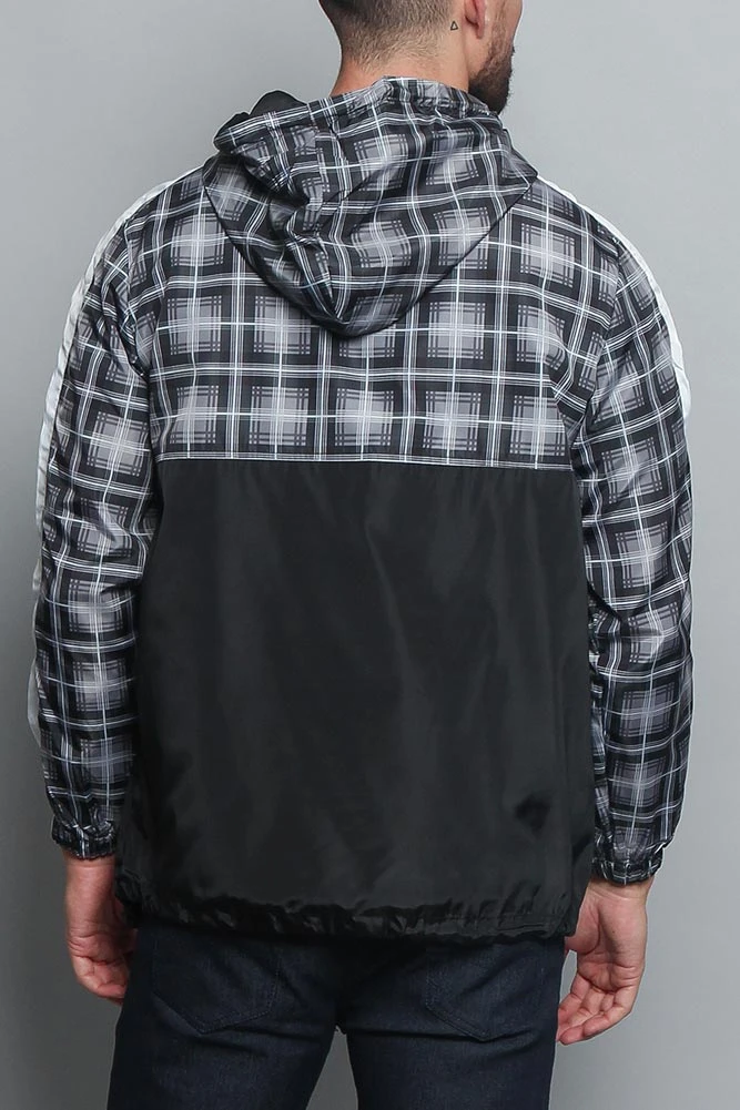 Plaid Anorak Windbreaker Jacket 12 Plaid Anorak Windbreaker Jacket - Image 10